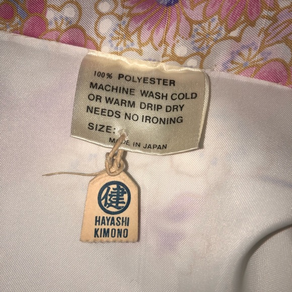 Vintage Kimono Hayashi Traditional made in Japan - Picture 4 of 4